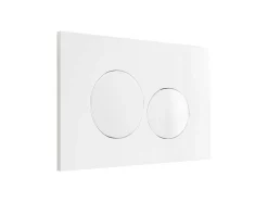 Set Voor Glanzend Witte Hang-Wc Met Voorwandsysteem En Bedieningsplaat - Javoine