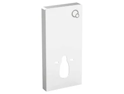 Set Voor Hang-Wc Met Decoratief Voorwandsysteem - Glanzend Wit - Javoine