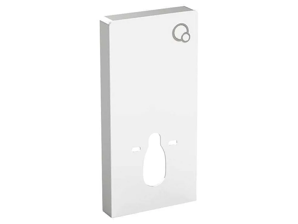 Set Voor Witte Hang-Wc Met Decoratief Voorwandsysteem - Clemona