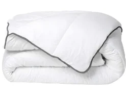 Set Zijdezacht Dekbed 200 X 200 Cm + 2 Hoofdkussens 60 X 60 Cm - Wit - Biesya