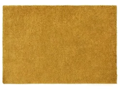 Shaggy Hoogpolig Tapijt - 200 X 300 Cm - Mosterdgeel - Milinio