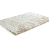 Shaggy Langpolig, Zacht Vloerkleed - 140 X 200 Cm - Beige - Dolce