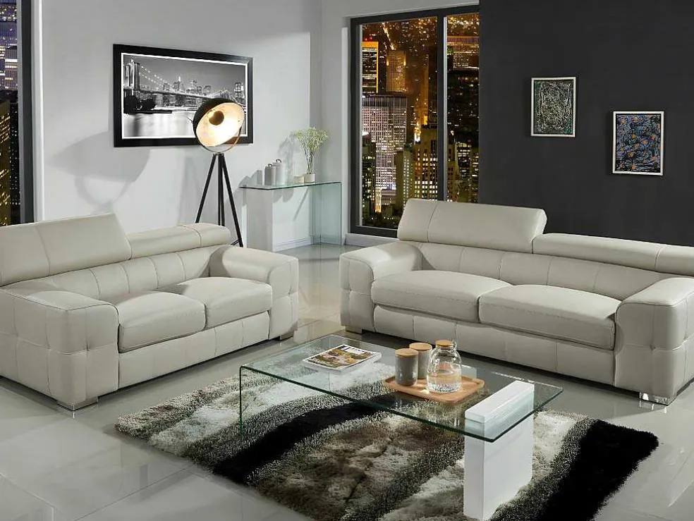 Shaggy Tapijt Ecume - Polyester - 140 X 200 Cm