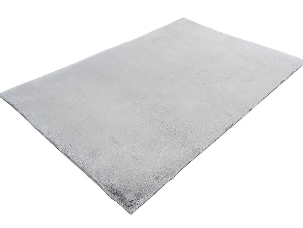 Shaggytapijt Met Bonteffect Bunny - 100% Polyester - 150 X 200 Cm - Grijs