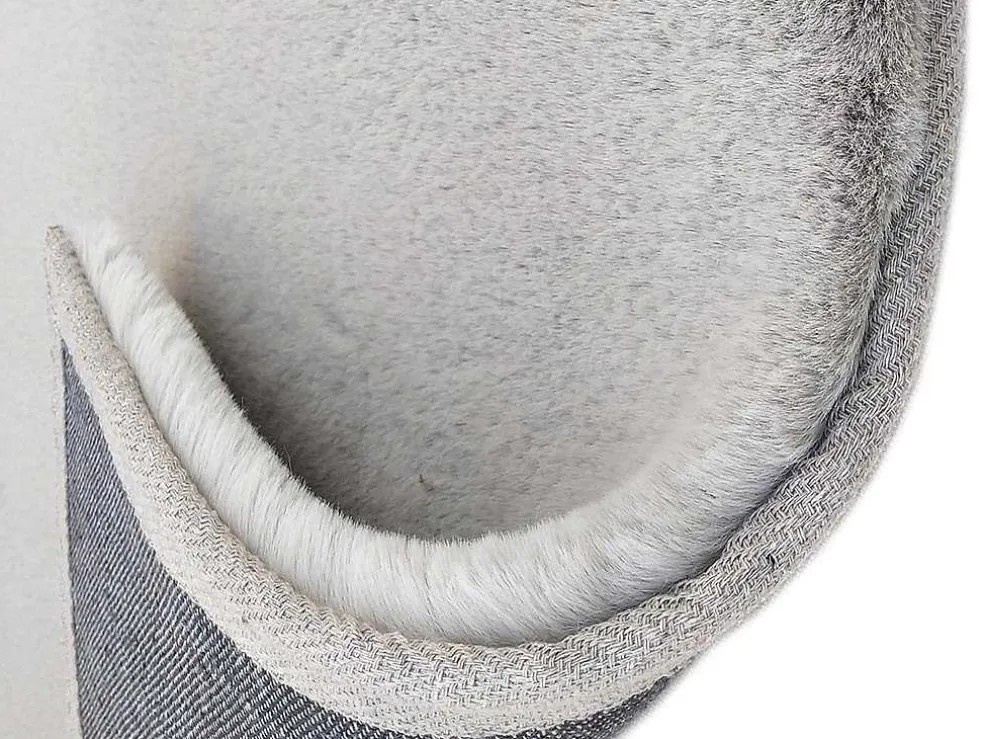 Shaggytapijt Met Bonteffect Bunny - 100% Polyester - 150 X 200 Cm - Grijs
