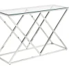 Sidetable Charlotte - Gehard Glas En Staal - Goudkleurig - Van Pascal Morabito