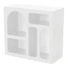 Sidetable Met 5 Nissen - Wit - Luela