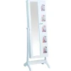 Sieradenkast Met Spiegel En Fotolijstjes Polina - H142 Cm