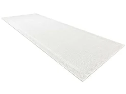 Sisal Tapijt, Loper Timo 5979 Buitenshuis Kader Wit 80X250 Cm