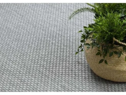 Sisal Tapijt Timo 6272 Buitenshuis Grijskleuring 140X190 Cm