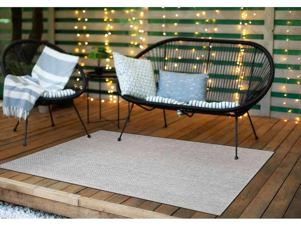 Sisal Tapijt Timo 6272 Buitenshuis Grijskleuring 80X150 Cm