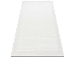 Sisal Tapijt Timo 5979 Buitenshuis Kader Wit 180X270 Cm