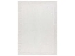 Sisal Tapijt Timo 5979 Buitenshuis Kader Wit 180X270 Cm