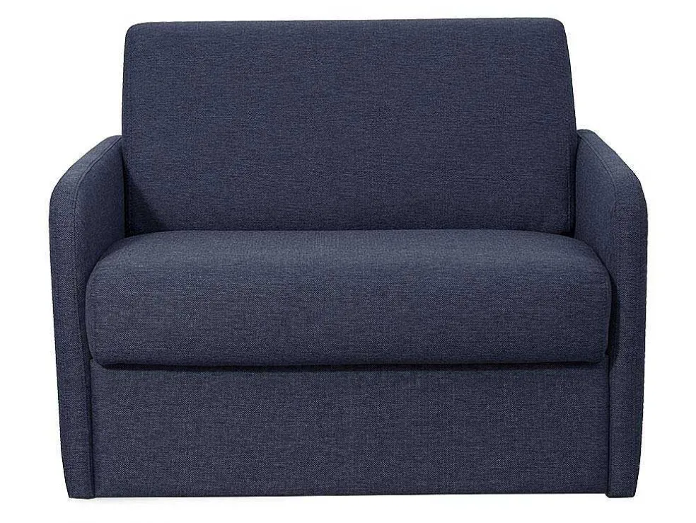 Slaapfauteuil Met Matras Van Stof Nadoa - Slaapafmeting 70 Cm - Blauw