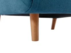 Slaapfauteuil Van Blauwe Stof Uribia