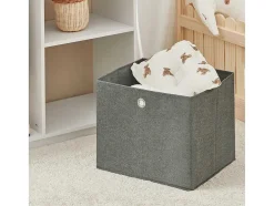 Sobuy Kmb40-W Kinderkledingkast, Kinderslaapkamer Kledingrek, Kinderkledingrek, Kledingroedes, Kapstok, Kledingkasten Met 3 Planken, 1 Mand En 3 Haken