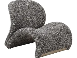 Sofia Fauteuil Donker Bruin Gemengd.