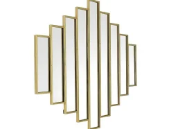 Spiegel In Art-Decostijl Galice - B90 X H120 Cm - Goudkleurig