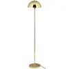 Staande Lamp Met Vintage Messingeffect - D 30 Cm X H 149 Cm - Goudkleurig - Ontario