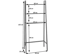 Staande Plank Mcw-K82, Natuurlijk