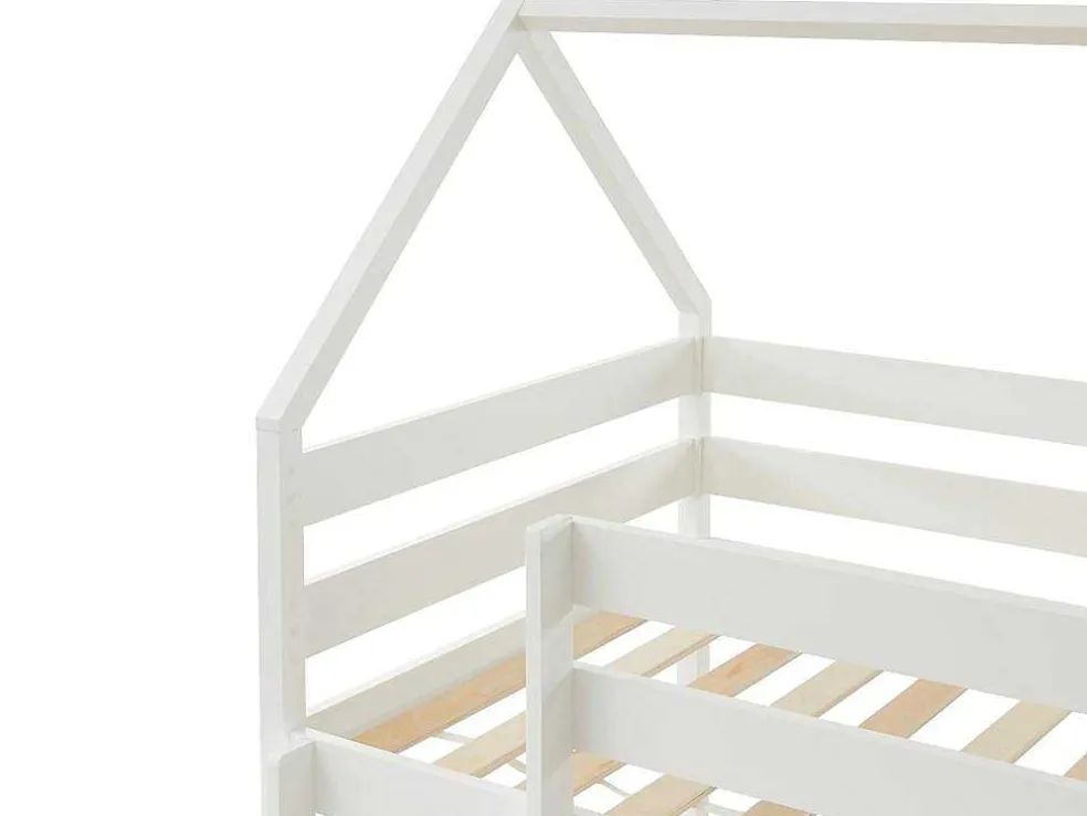 Stapelbed 2 X 90 X 190 Cm - 2 Laden - Grenen - Wit - Chori