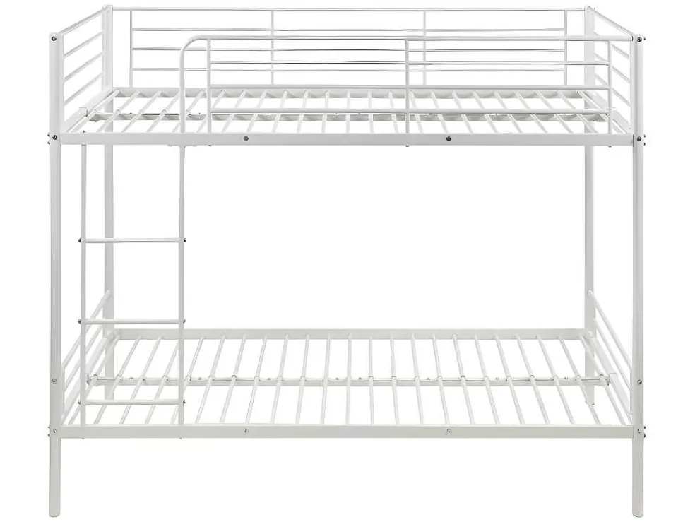 Stapelbed Duotis Ii - 2 X 90 X 190 Cm - Wit + Matras