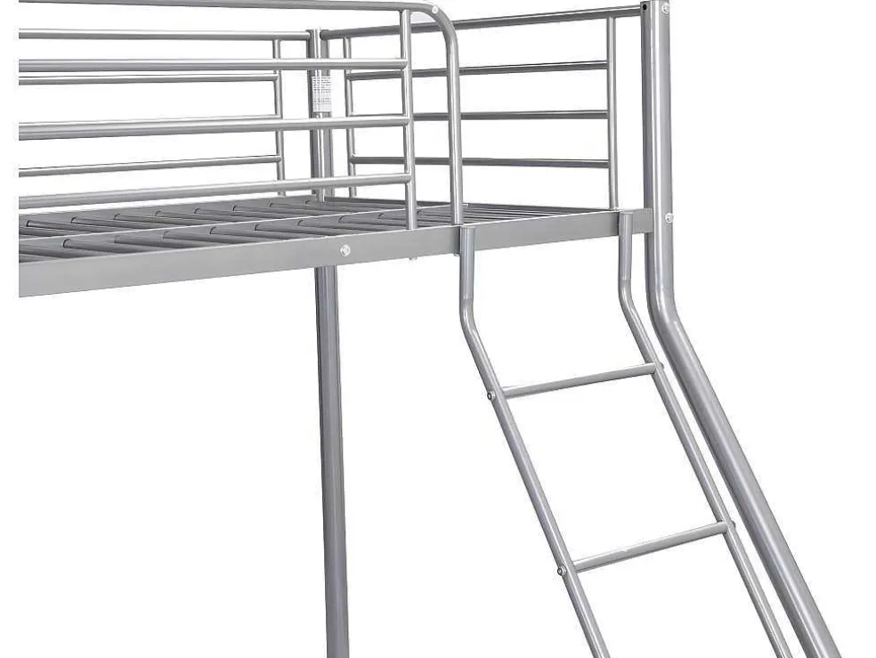 Stapelbed Elevatio Iii - 90/140 X 190 Cm - Metaal - Zilver