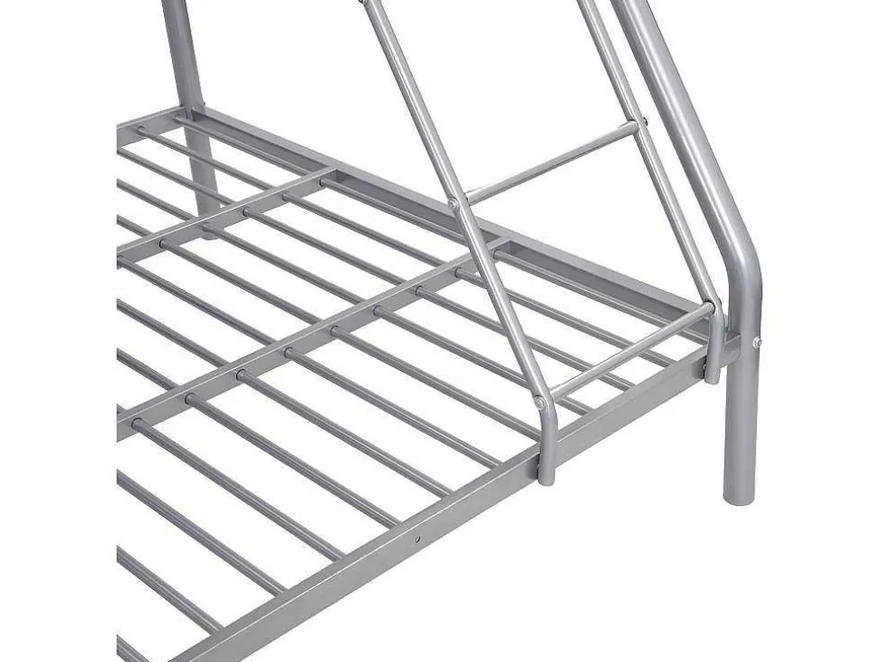 Stapelbed Elevatio Iii - 90/140 X 190 Cm - Metaal - Zilver
