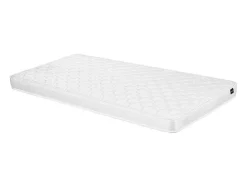 Stapelbed Elevatio Iv - 90 En 140 X 190 Cm - Staal - Zwart En Rood + Matras