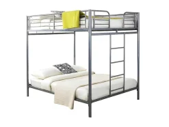 Stapelbed Gemini Ii - 2X140X190Cm - Zilver