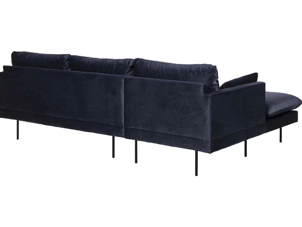 Sunny Bank 2 Personen Met Chaise Longue, Naar Links Gericht Donkerblauw.