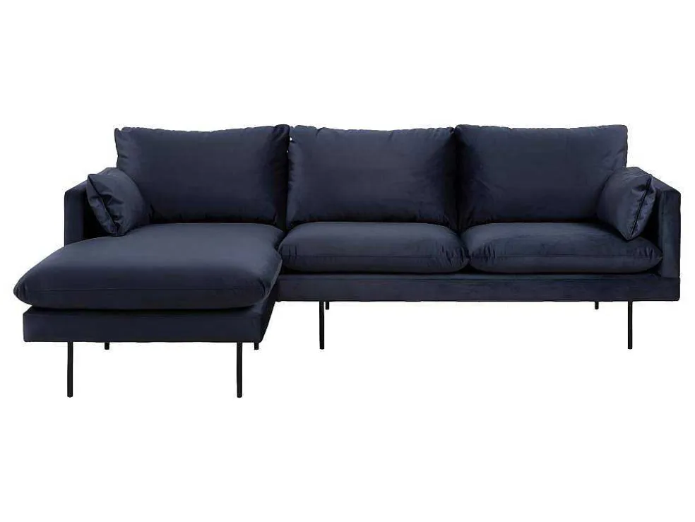 Sunny Bank 2 Personen Met Chaise Longue, Naar Links Gericht Donkerblauw.