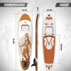 Sup Board Bastet 366 Cm - Rose Goud - Incl. Accessoires