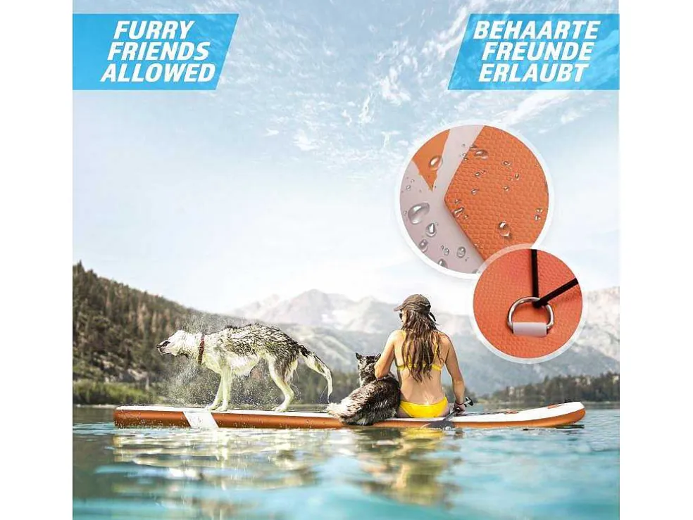 Sup Board Bastet 366 Cm - Rose Goud - Incl. Accessoires