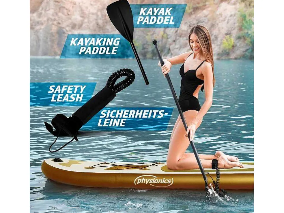 Sup Board Gold Ra 366 Cm - Goud - Incl. Accessoires