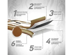 Sup Board Gold Ra 366 Cm - Goud - Incl. Accessoires