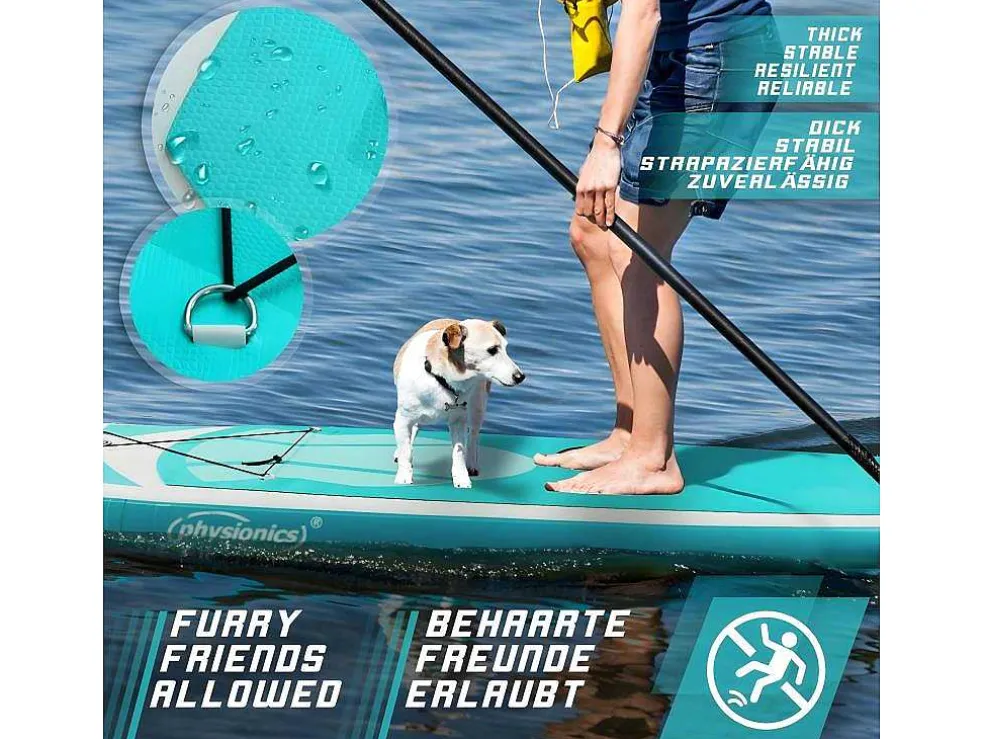 Sup Board Nymphe 366 Cm - Mintgroen - Incl. Accessoires