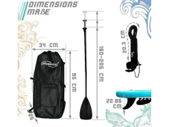 Sup Board Nymphe 320 Cm - Mintgroen - Incl. Accessoires