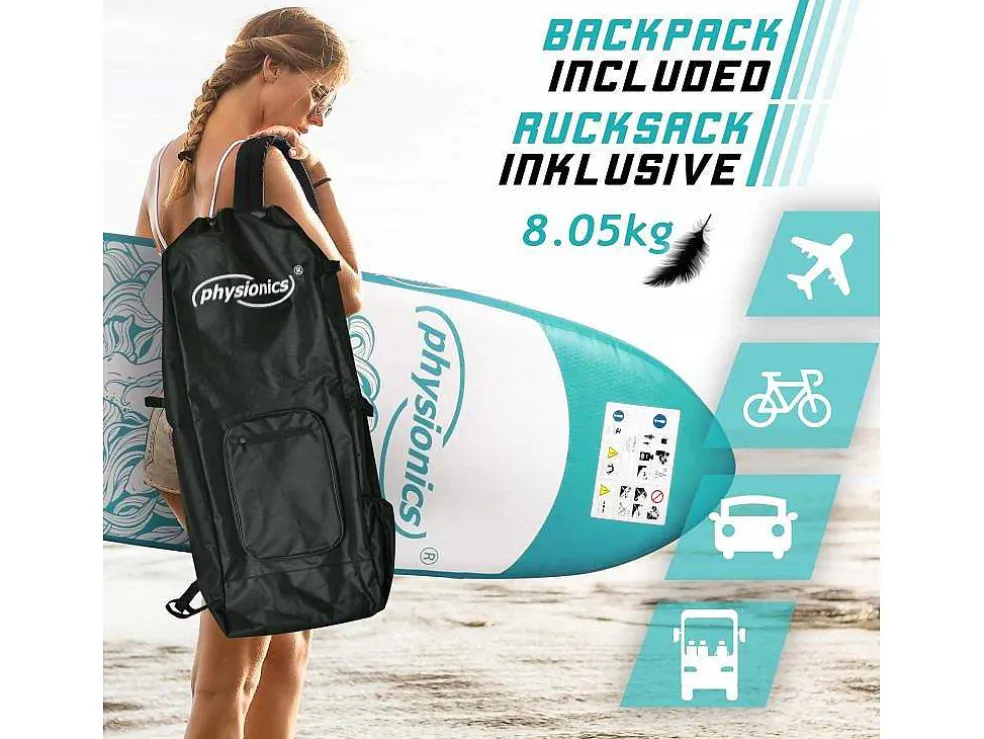 Sup Board Nymphe 320 Cm - Mintgroen - Incl. Accessoires