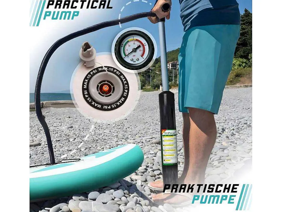 Sup Board Nymphe 320 Cm - Mintgroen - Incl. Accessoires