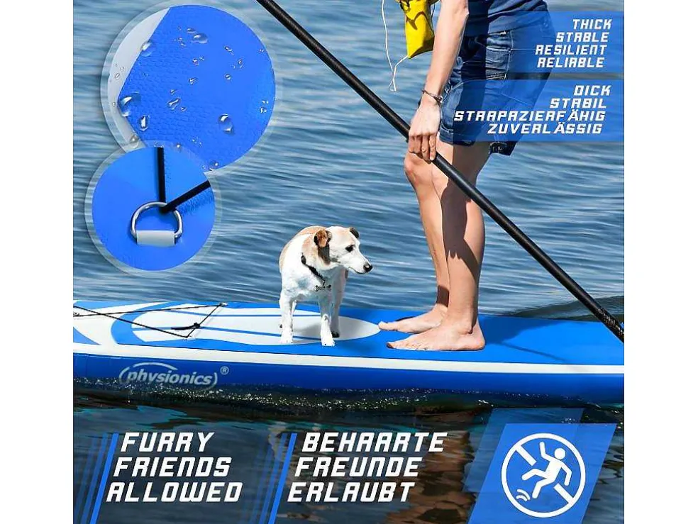 Sup Board Poseidon 305 Cm - Blauw - Incl. Accessoires