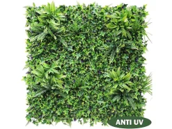 Synthetische Groene Begroeide Muur - Pakket Van 3M - Matcha