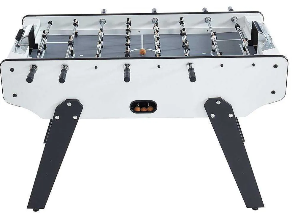 Tafelvoetbal Suarez Van Mdf - L153 X B77,6 X H96 Cm - Wit