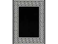 Tapijt Bcf Morad Grek Grieks - Zwart 140X200 Cm
