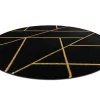 Tapijt Emerald Exclusief 1012 Cirkel - Glamour, Stijlvol Marmer, Geome Cercle 120 Cm