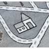 Tapijt Fun Strade Voor Kinderen, Straat, Stad Van Grijs 200X290 Cm