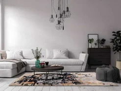 Tapijt Met Geometrisch Design Van 100% Handgeweven Wol - 160 X 230 Cm - Meerdere Kleuren - Irving
