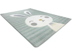 Tapijt Petit Rabbit Konijn , Konijntje Groen 140X190 Cm