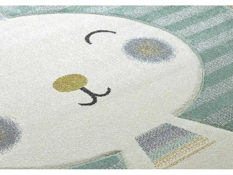 Tapijt Petit Rabbit Konijn , Konijntje Groen 140X190 Cm