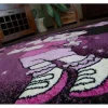 Tapijt Pilly 7818 Dora - Paars/Zwart 160X220 Cm